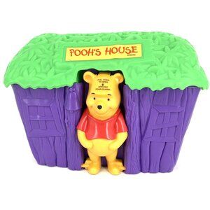 Winnie the Pooh Lunchbox with Thermos Poohs House Plastic Thermos Brand